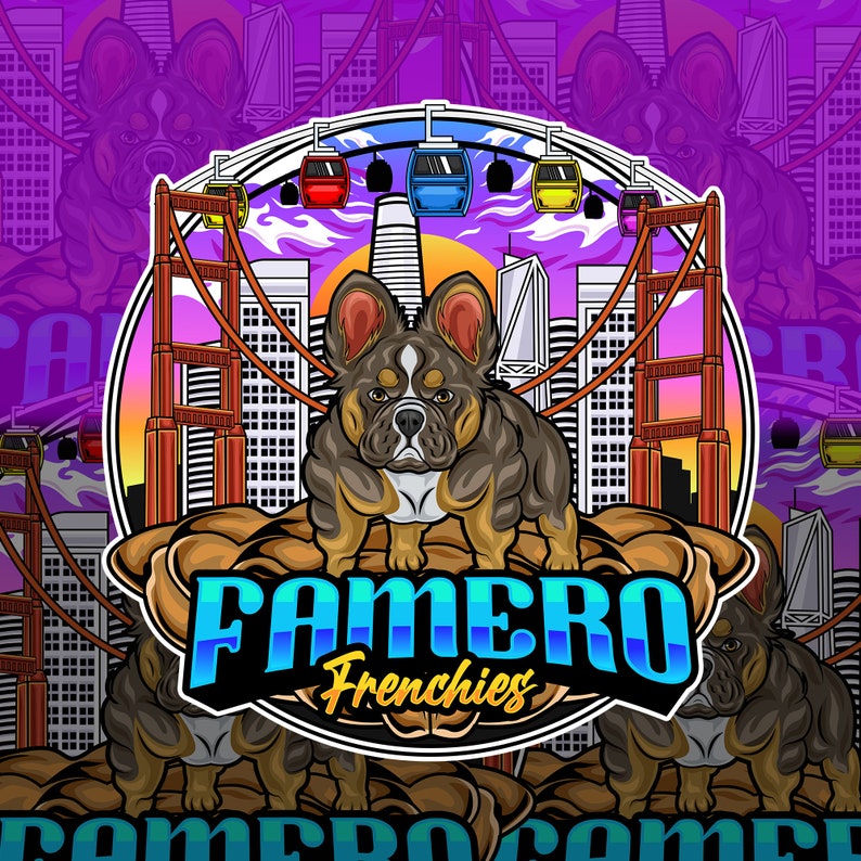 Custom Dog Kennel Logo Service Dog Business Logodog Trainer Etsy