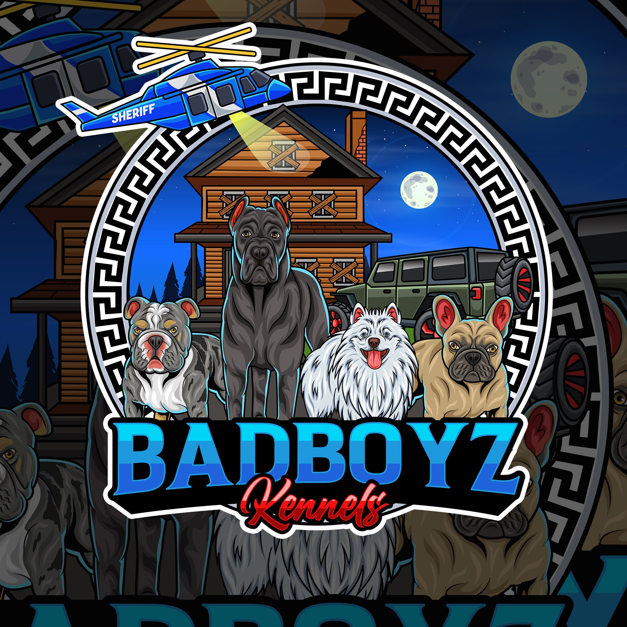 Custom Dog Kennel Logo Service Dog Business Logodog Trainer Etsy UK