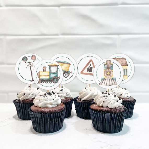vintage-train-cupcake-toppers-printable-transport-boys-birthday-party