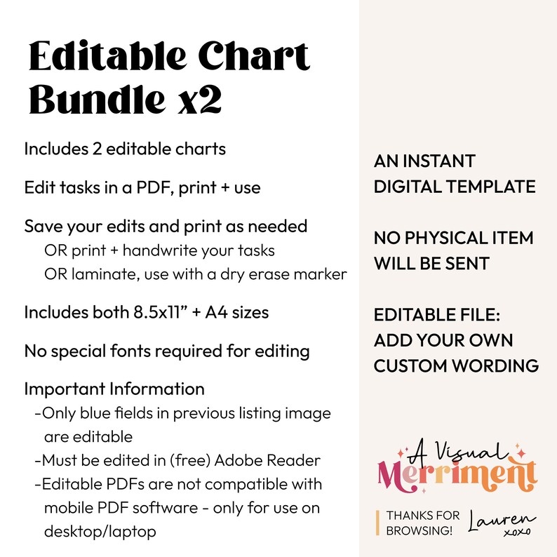 Construction Editable Chart Bundle for Kids, Daily Schedule + Chore ...