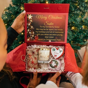 Sisters Gift Box Set: Sister Gift, Gift for Sister, Sister Birthday Gift, Big Sister Gift, Christmas Gift for her, Sister Christmas Gift