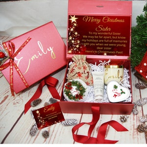 Personnalisé présente soeur Anniversaire Soeur souvenir cadeaux de Noël Personnalisé présente soeur Anniversaire Soeur souvenir cadeaux de Noël