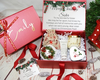 Sisters Gift Box Set: Sister Gift, Gift for Sister, Sister Birthday Gift, Big Sister Gift, Christmas Gift for her, Sister Christmas Gift
