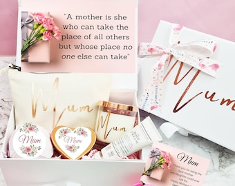 Personalisiertes Muttertagsgeschenk, Muttertagsgeschenkset, Verwöhngeschenkset für Mama, Muttertagsbehandelte Box, Spa-Geschenkbox, Geschenk für Mama, Verwöhnbox