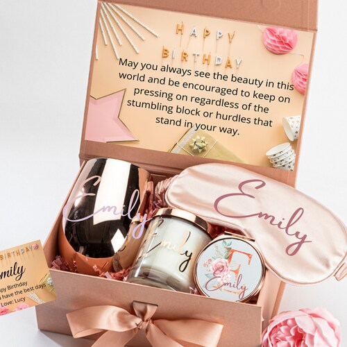 Pre Filled Gift Box Birthday Gift Box Personalised Gift Box Etsy UK