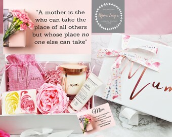 Personalisierte Mütter-Tages-Geschenk, Muttertags-Geschenk-Set, Verwöhnen Geschenk-Set für Mama, Muttertag behandeln Box, Spa-Geschenk-Box, Geschenk für Mama, Pamper Box