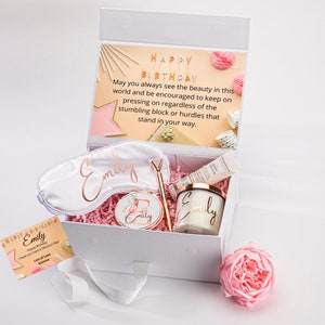 Personalised Birthday Gift, Personalised Gift Box, Happy Birthday Gift, Birthday Gift For Her, Candle Gift Set, Gift Set For Her, Gift Set