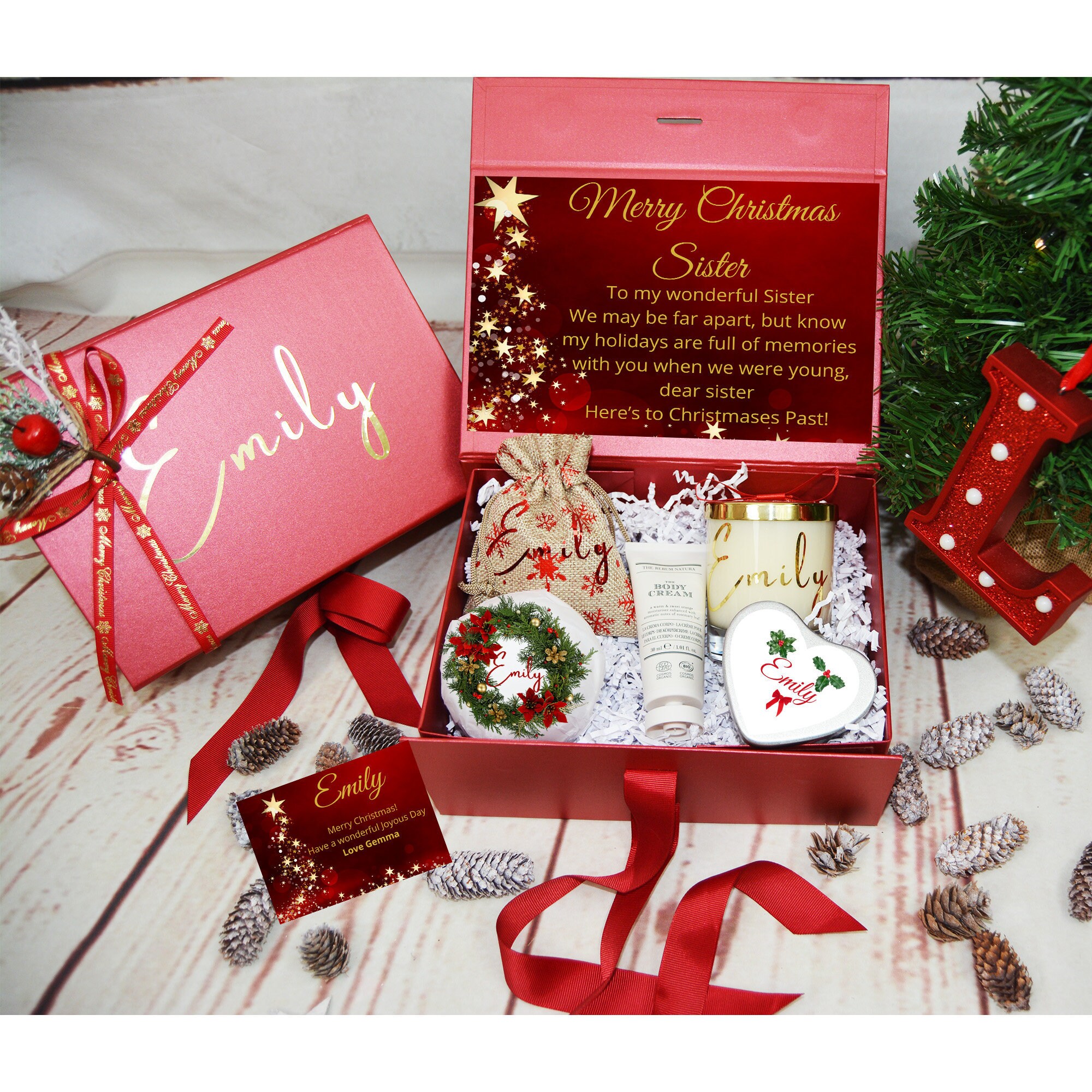 Sisters Gift Box Set Sister Gift Gift for Sister Sister Birthday Gift Big Sister Gift Christmas Gift for Her Sister Christmas Gift Etsy