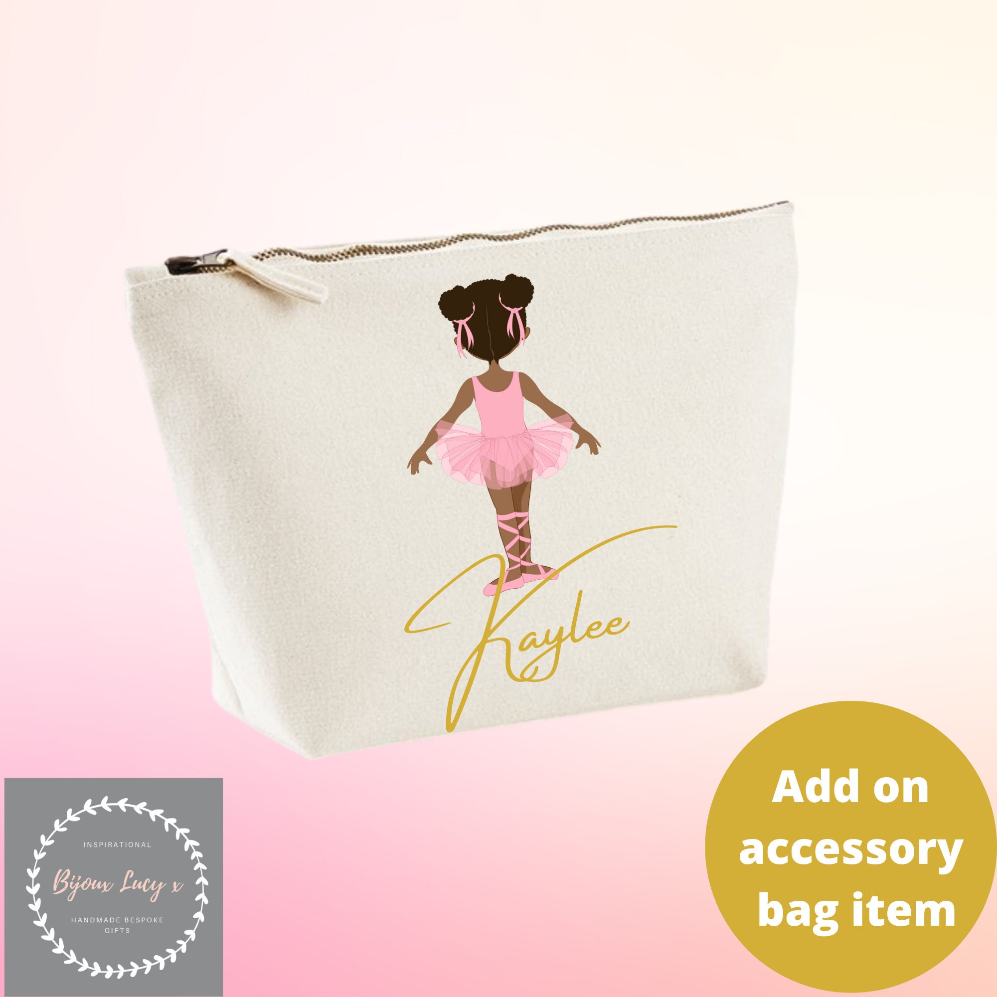 Personalised Ballerina Tote Bag Childrens Tote Bag Ballet Etsy