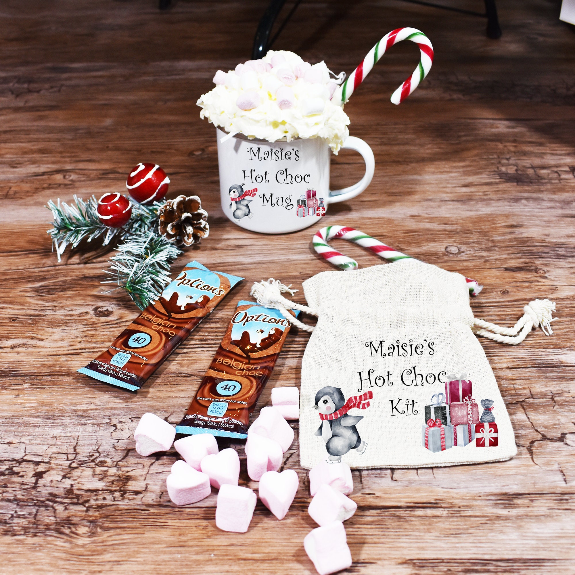 Personalisierte Pralinenbox Zu Weihnachten (mit 4 Motivvarianten) – - Personalisierte Geschenke Für Jeden Anlass