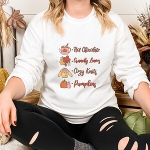 Autumn Sweaters for Women, Autumn Sweatshirt for Women, Fall Sweaters for Her, Ladies Fall Sweater, Cozy Fall Sweatshirt, Autumn Jumpers