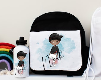Personalised Boys School Bag, Toddler Boy Backpack, Boys School Bag, Boys Rucksack, Back to School Backpack, Backpack for Boy, Kids Backpack