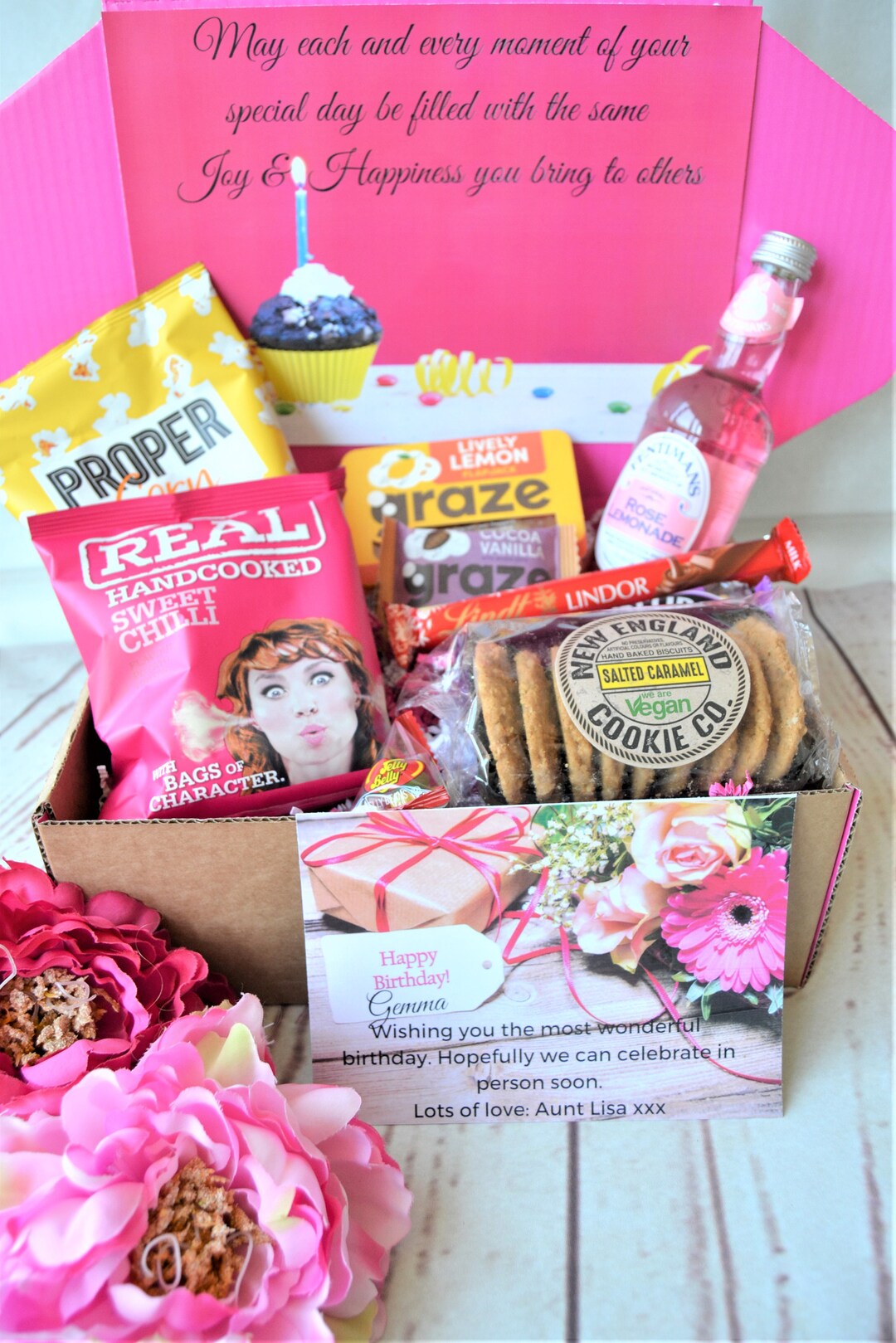 BIRTHDAY QUARANTINE GIFT Snack Hamper Pack Snack Treat Box Etsy