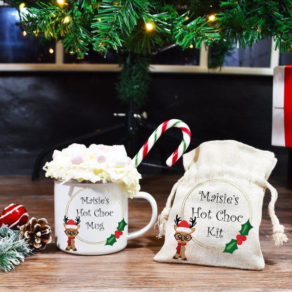 Christmas Personalised All He Wants Is Me Cup Mug Gift Present Hot Chocolate Tea Coffee Christmas Eve Gift Stocking Filler