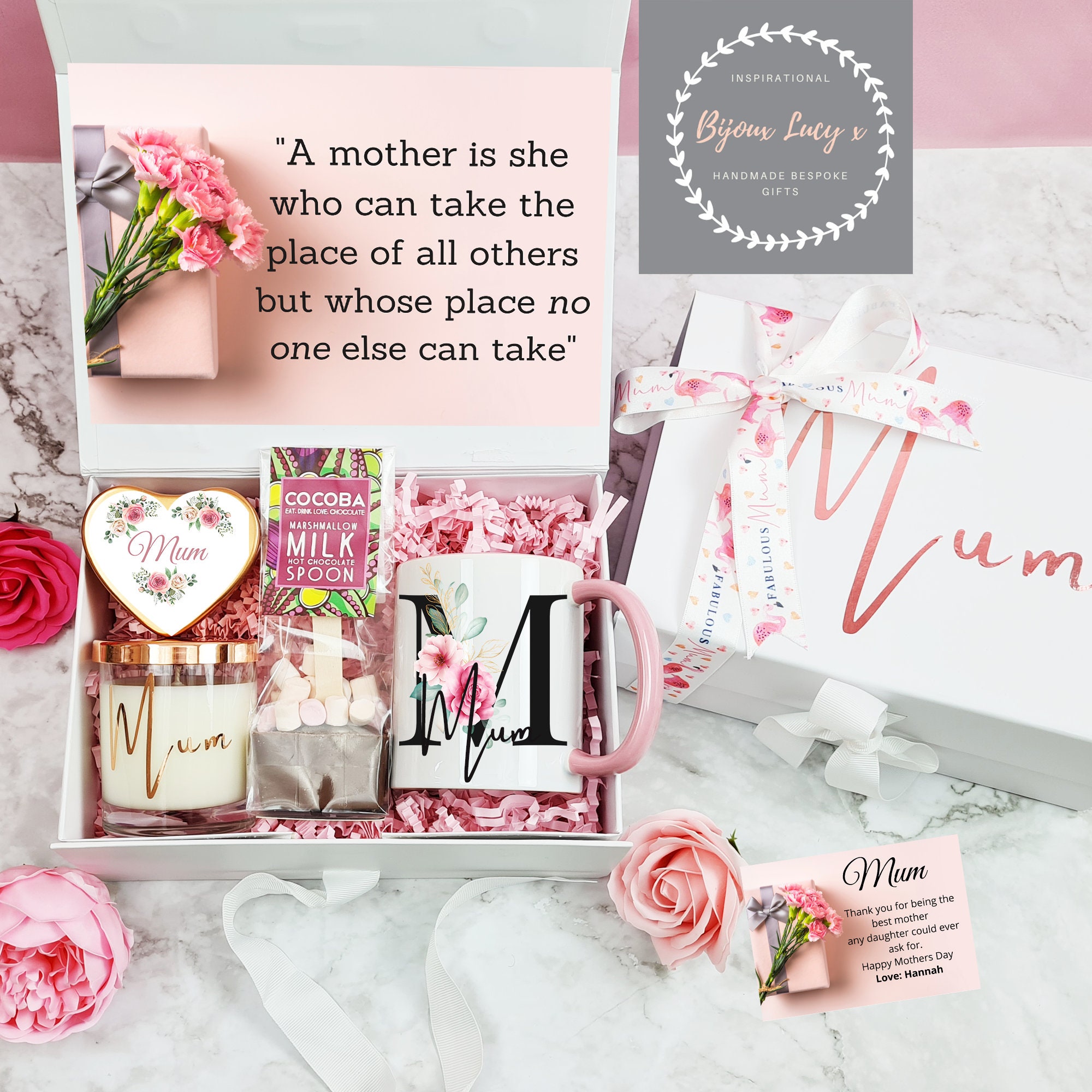 Personalised Christmas Gift Box for Mum, Personalised Gift