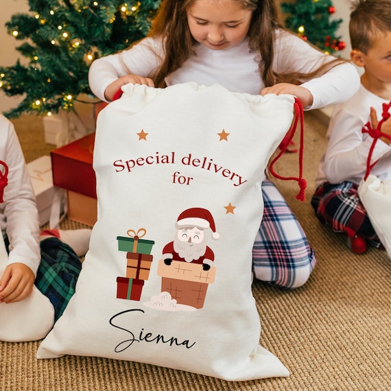 Personalised Santa Sack Christmas Santa Sack Christmas Present Sack Christmas Eve Sack Santa Toy Bag Santa Toy Sack Christmas Gift Bag Etsy Canada