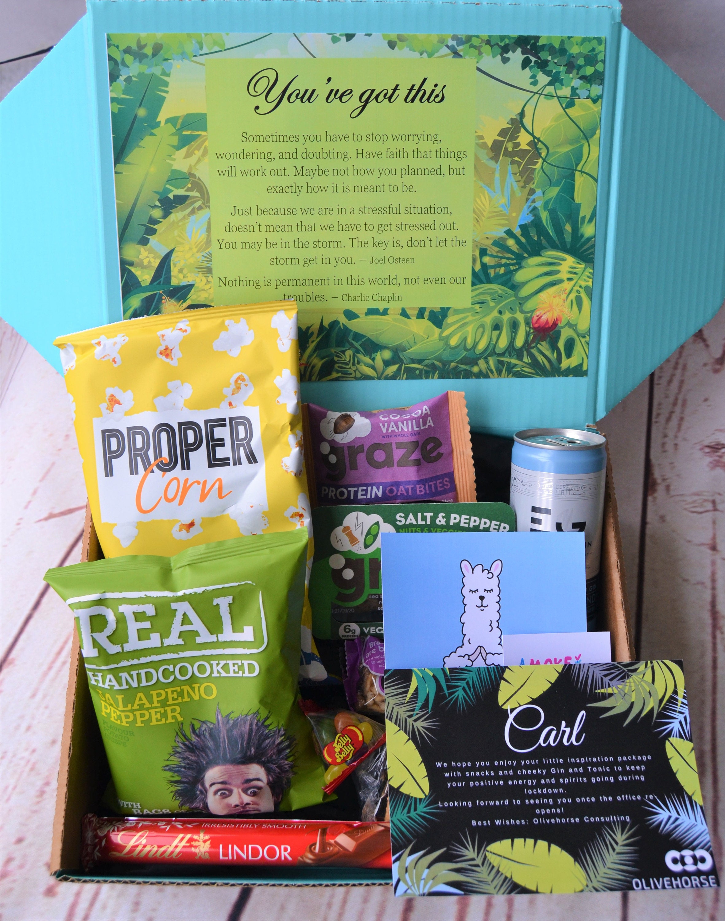 QUARANTINE GIFT HAMPER Snack Hamper Pack Snack Treat Box Etsy