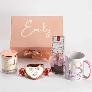 Personalised Birthday Gift, Personalised Gift Box, Happy Birthday Gift, Birthday Gift For Her, Candle Gift Set, Gift Set For Her, Gift Set