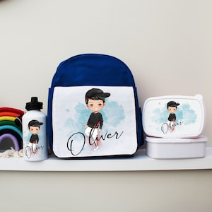 Personalised School Set for Boys, Back to School Set, Back to School Gifts for Kids, Backpack Set, School Bag Sets, School Essentials Kit