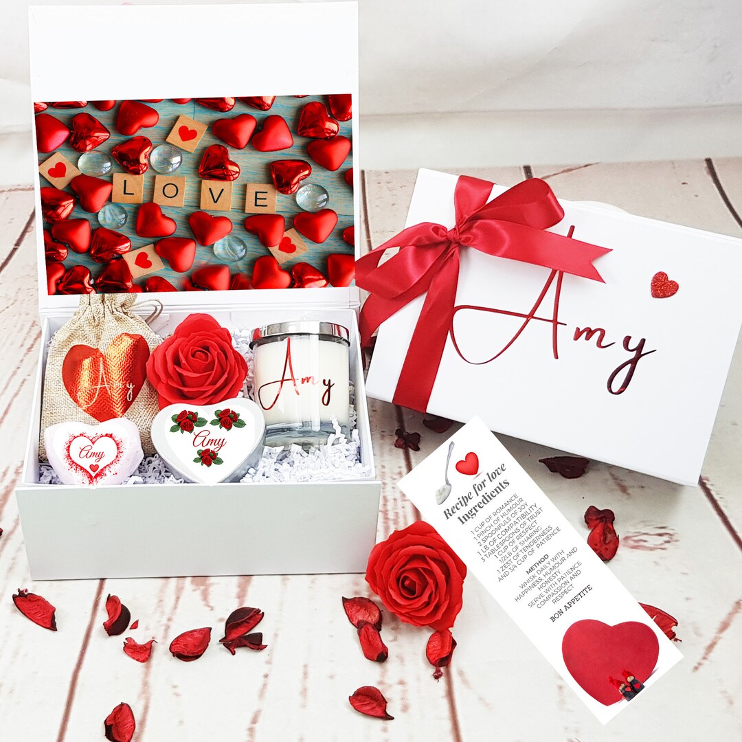 Personalised Valentines Gift for Her, Gift Box for Her, Valentines Gift