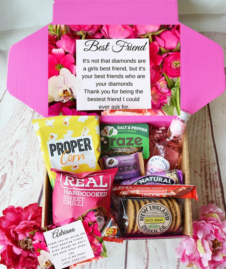 GIFT HAMPER BOX Snack Hamper Pack Snack Treat Box Lockdown Etsy UK