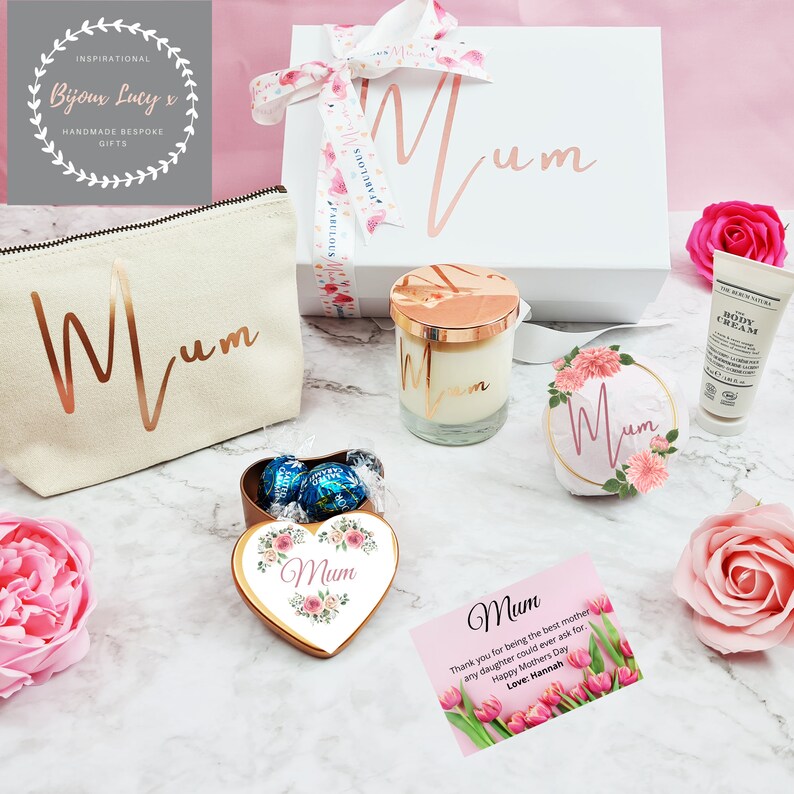 Personalised Mothers Day Gift Box Mothers Day Gift Set Gift Etsy