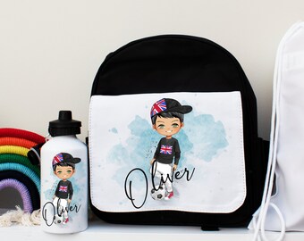 Personalised Boys Backpack, Boys Backpack for School, Back to School Gift, Boys School Bag, Toddler Boy Backpack, Boys Rucksack, Toddler Bag