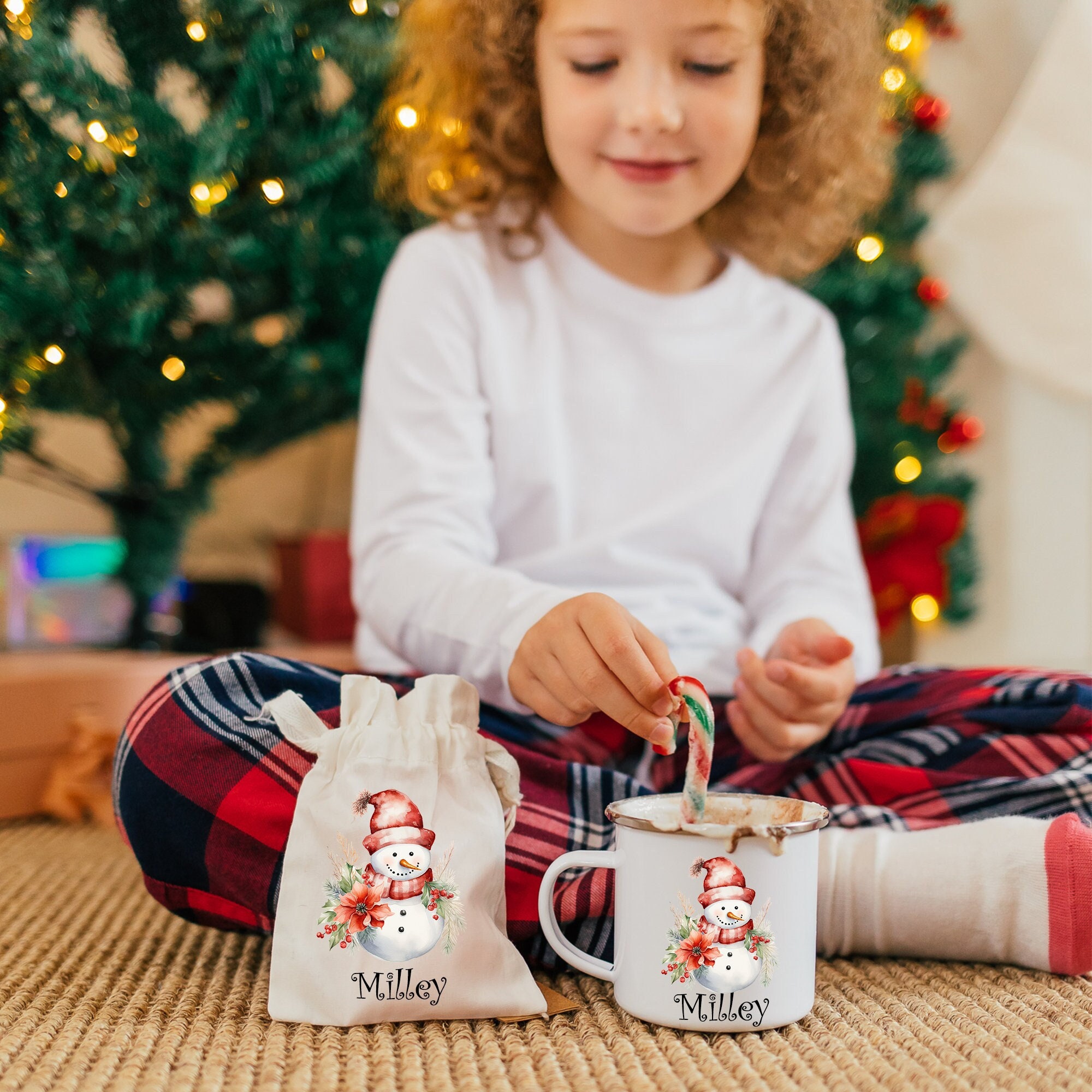 Tasses à Café à Thème de Noël Bonhomme de