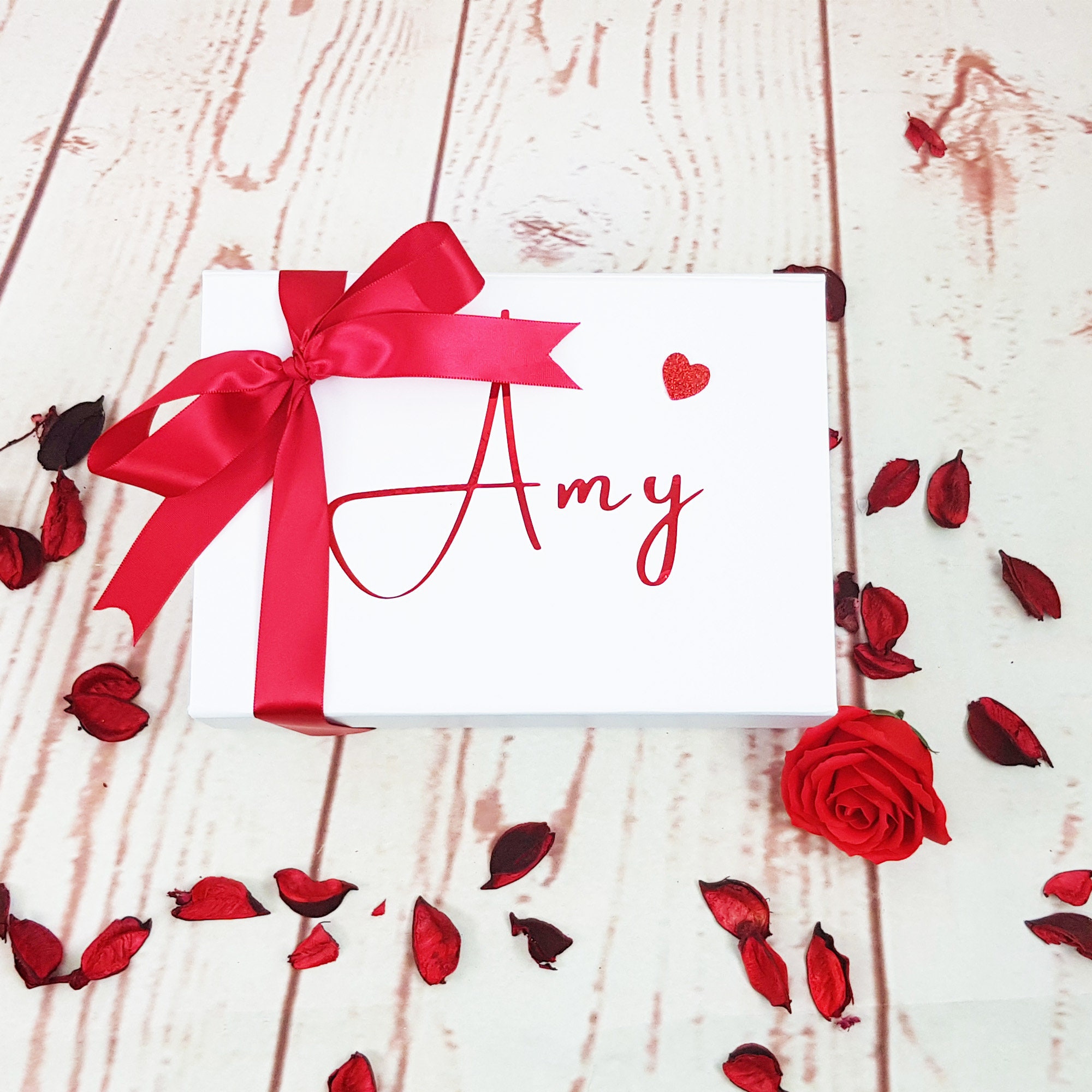 Personalised Valentines Gift for Her, Gift Box for Her, Valentines Gift  Box, Lockdown Valentines, Personalised Gift for Her 