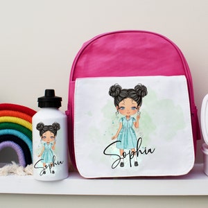 Personalised Girls School Bag, Toddler Backpack with Name, Girls Rucksack, Back to School Backpack, Nursery Backpack, Back to School Gifts