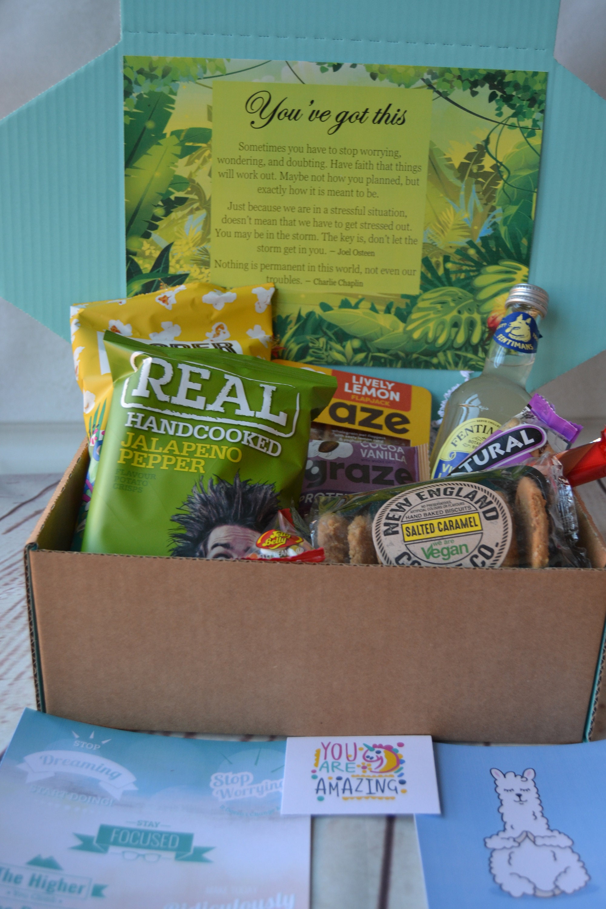 QUARANTINE GIFT HAMPER Snack Hamper Pack Snack Treat Box Etsy