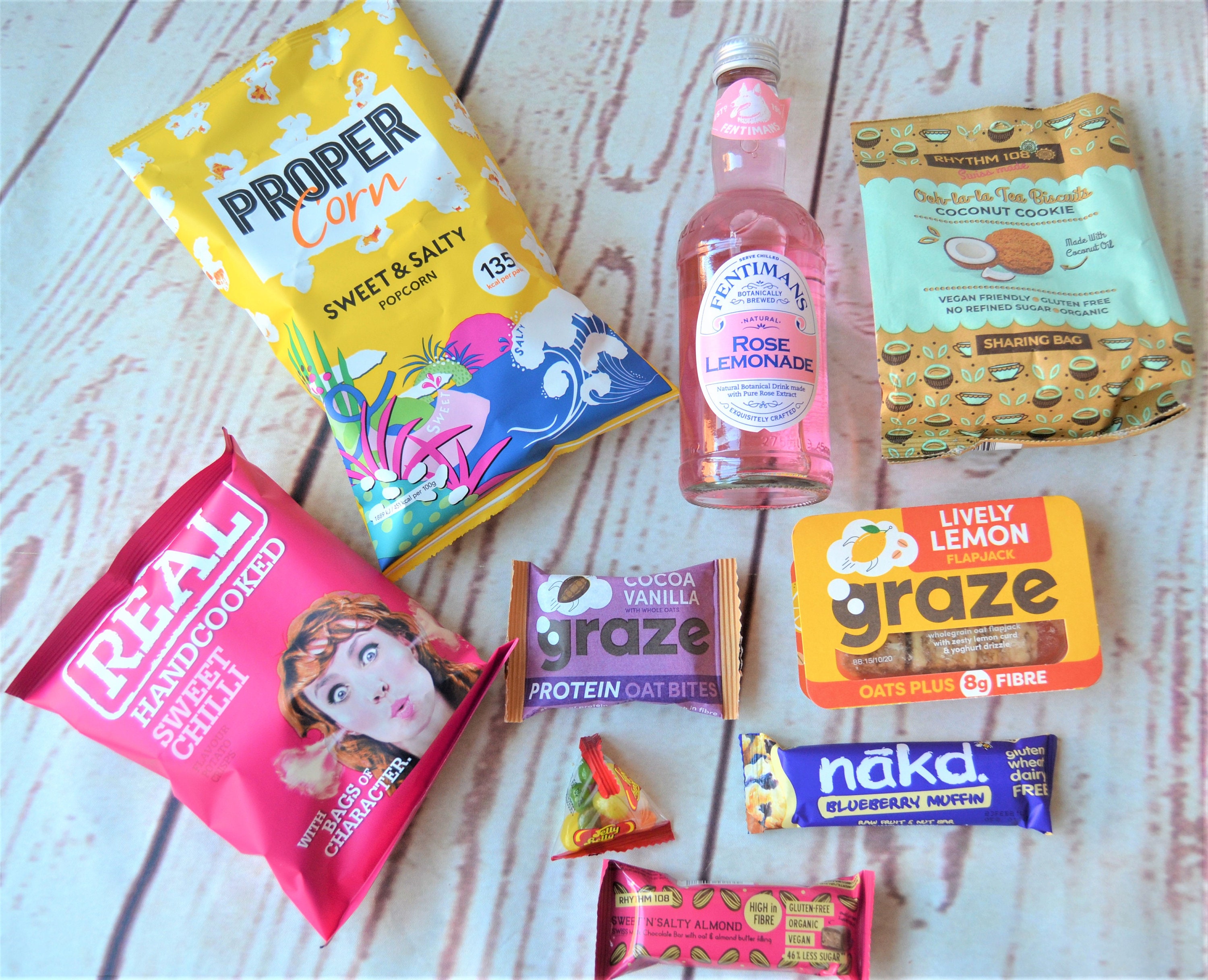 GIFT HAMPER BOX Snack Hamper Pack Snack Treat Box Lockdown Etsy UK