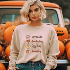 Autumn Sweaters for Women, Autumn Sweatshirt for Women, Fall Sweaters for Her, Ladies Fall Sweater, Cozy Fall Sweatshirt, Autumn Jumpers