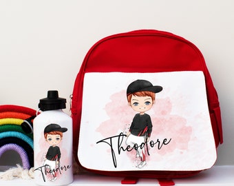 Custom Boys School Bag, Toddler Boy Backpack, Boys School Bag, Boys Rucksack, Back to School Backpack, Backpack for Boy, Kids Backpack