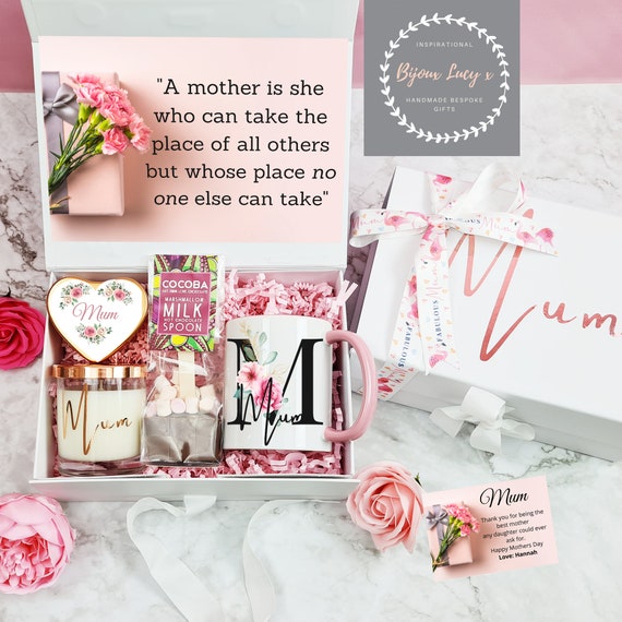 Personalised Mother's Day Gift Box, Mother's Day Spa Gift Box, Mothers Day Gift  Set, Mothers Day Hamper, Gift for Mum, Mothers Day Treat Box 