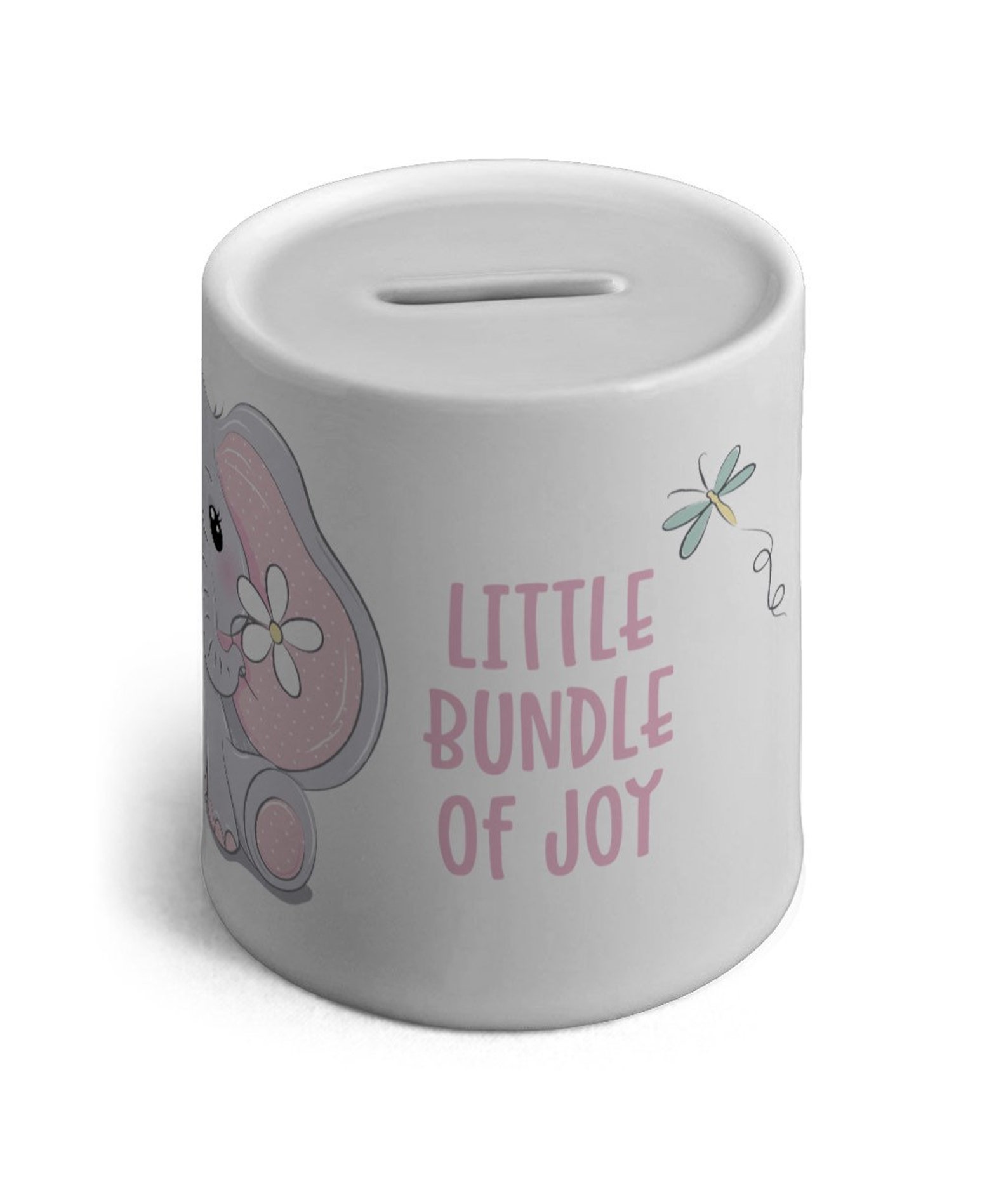 New Baby Keepsake Ceramic Money Box Baby Girl Etsy