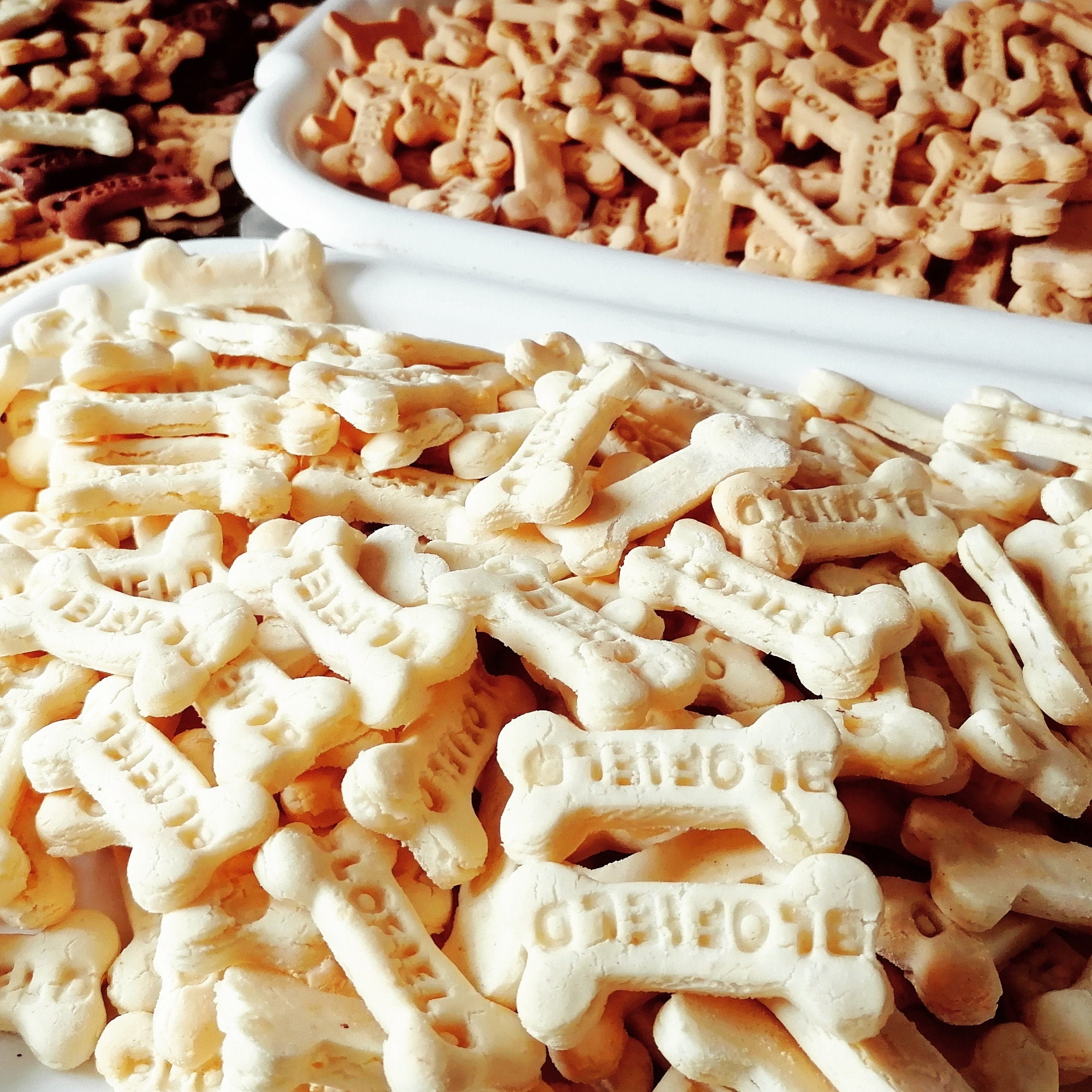 Personalised Gluten Free Bone Shaped Dog Treats Homemade Etsy UK