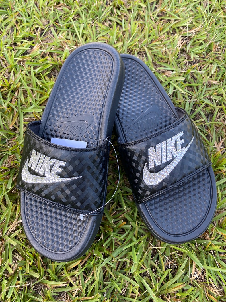 diy bling nike slides