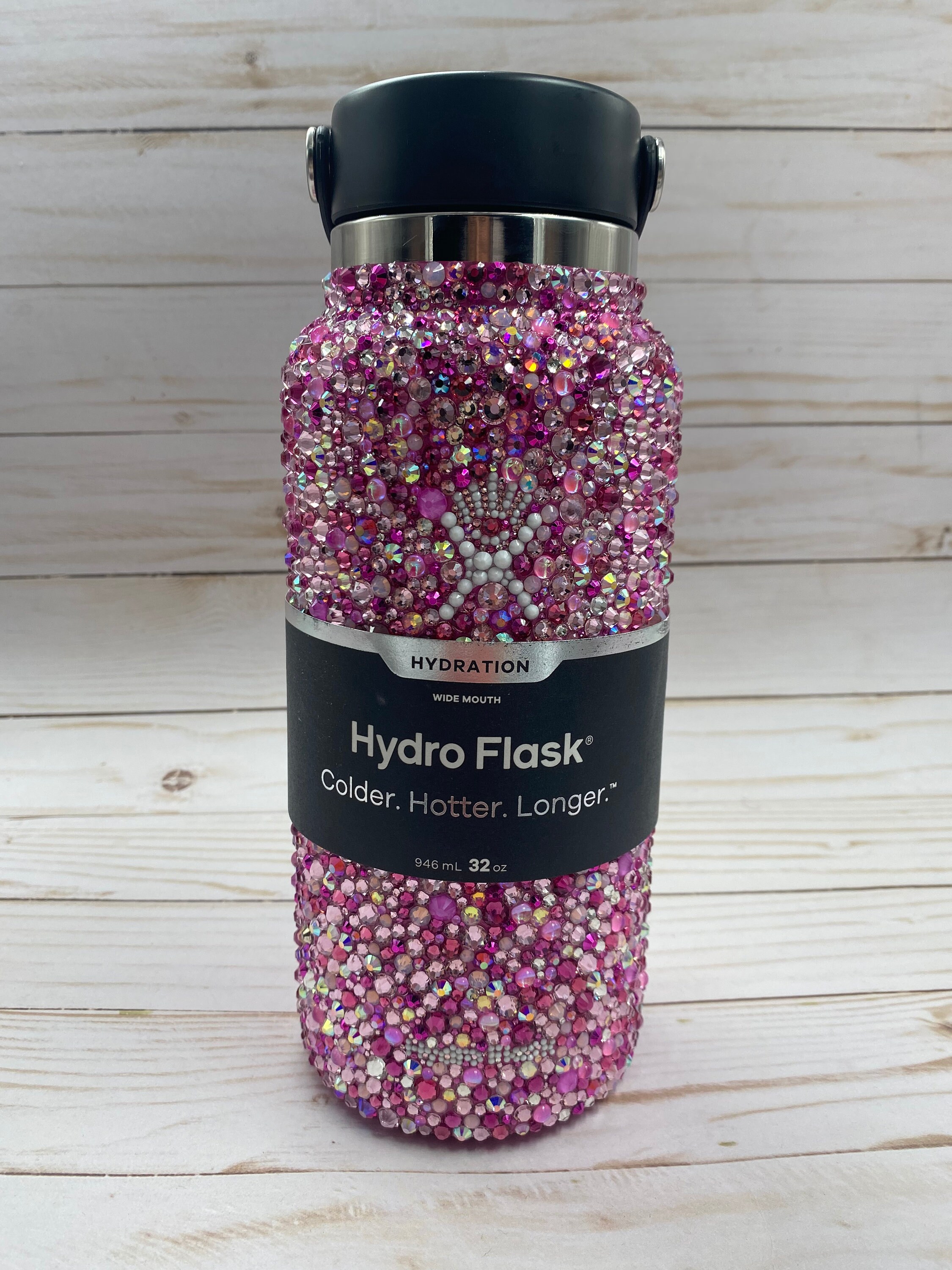 Stay hydrated with this adorable pink Hydroflask!