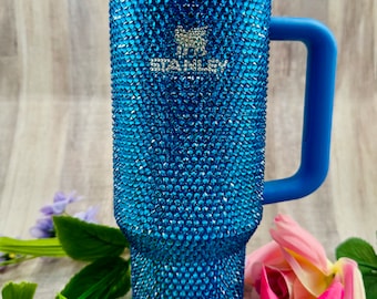 Vaso Stanley azul de 40 oz