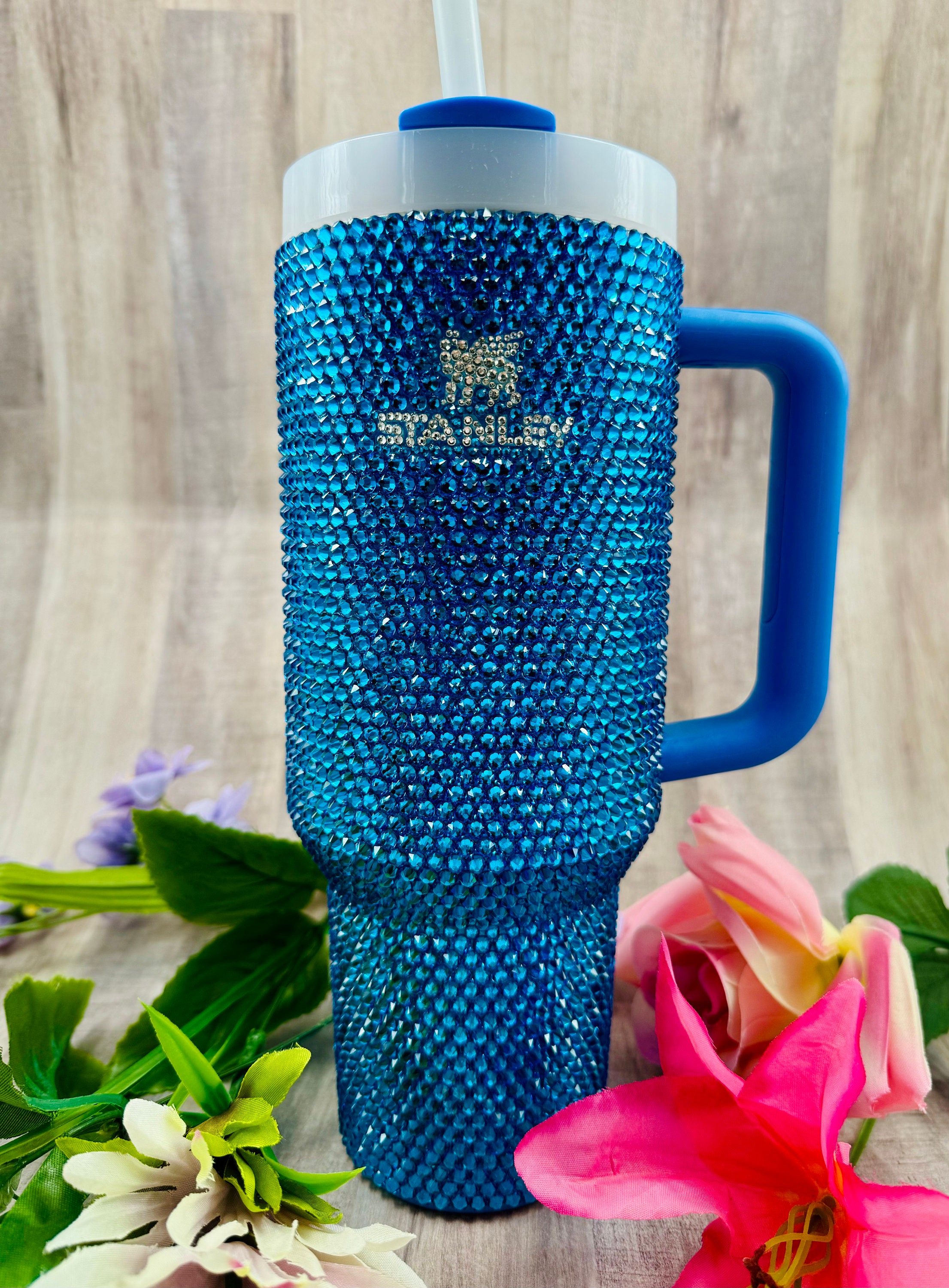 40oz Blue Stanley Tumbler - Etsy