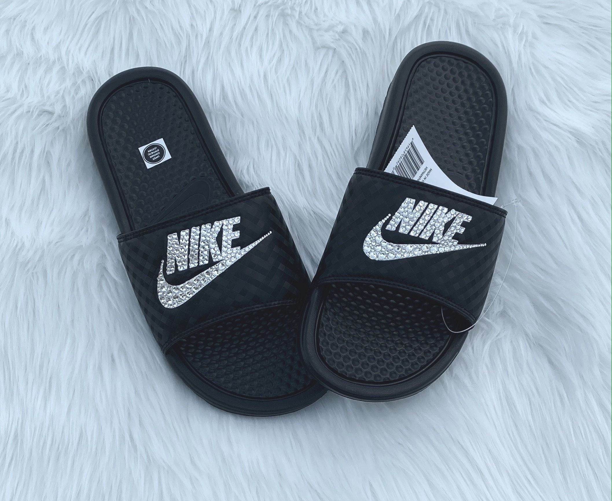 cera progenie Tratamiento Preferencial Nike Slides Women - Etsy UK