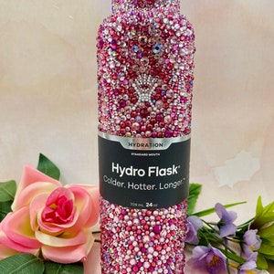 Painted pink hydro flask 2025