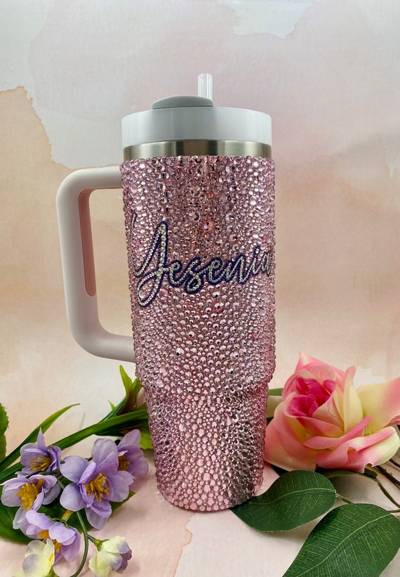 32 ounce hydro flask pink Hydro Water Bottles 32 ounce Etched - Your Name main image 0