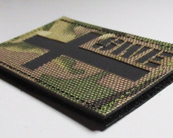 Swedish Flag Patch Sweden Camouflage PVC Velcro Tactical Patch