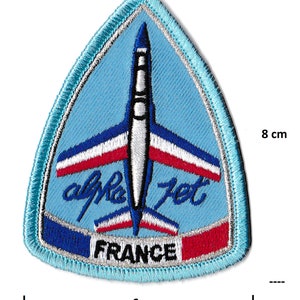 Patch écusson patrouille de France Alpha Jet patche brodé thermocollant image 5