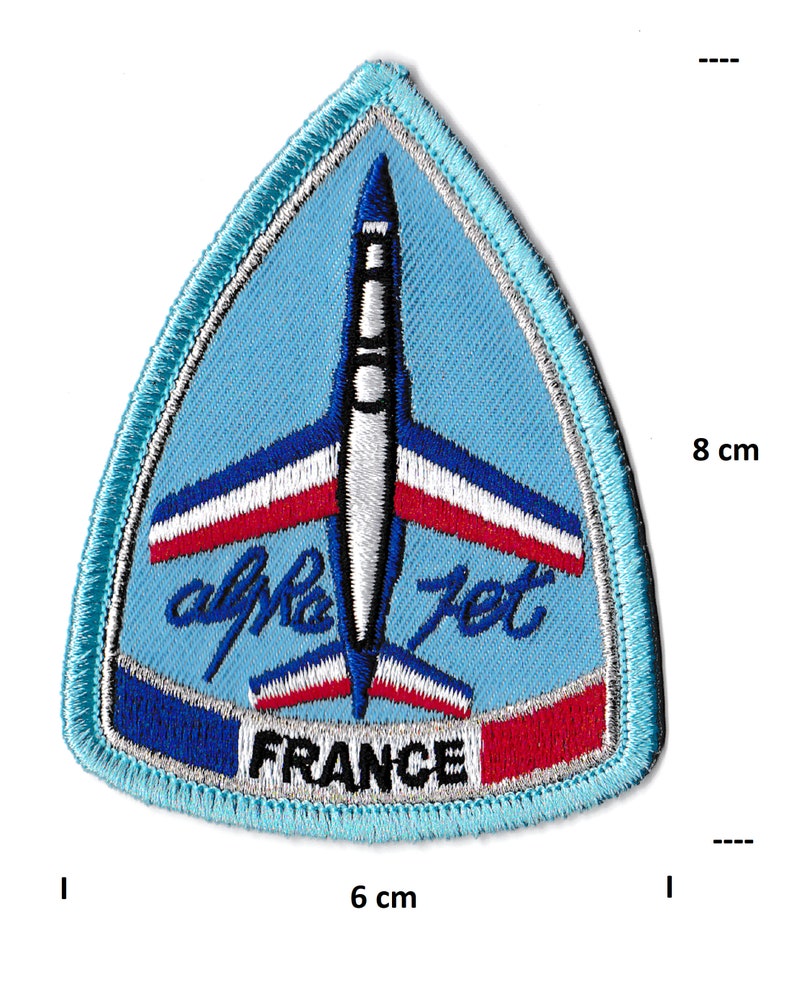 Patch écusson patrouille de France Alpha Jet patche brodé thermocollant image 5