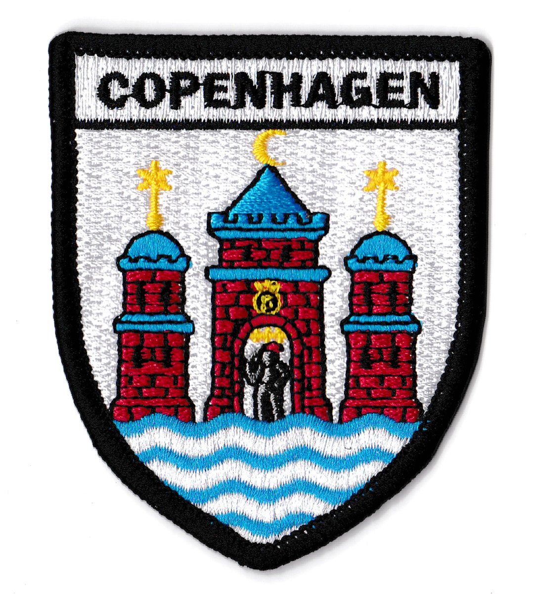 Copenhell Patch Embroidered Patch Copenhagen Crest City Patch Copenhagen Iron-on - Etsy UK