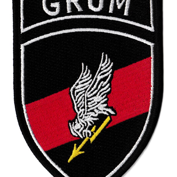 Patch GROM forces spéciales Polonaises armée patche écusson thermocollant