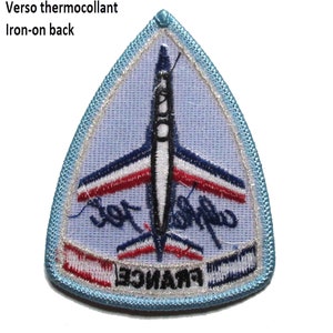 Patch écusson patrouille de France Alpha Jet patche brodé thermocollant image 4